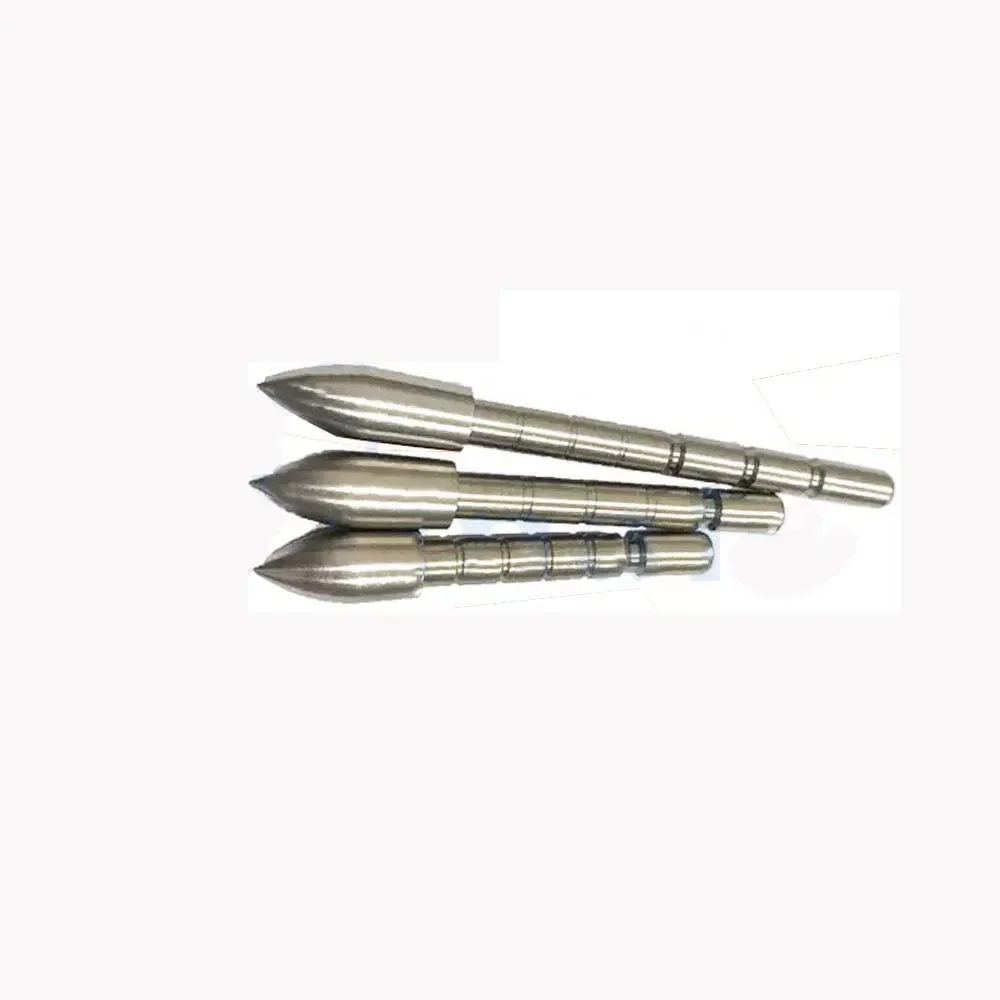 Imagem -04 - Seta Ponta Ponto para Tiro com Arco Shaft Broadhead Seta Head Caça e Tiro Id4.2 mm 80 Grãos 100 Grãos 120 Grãos 30 Pcs Aço Inoxidável