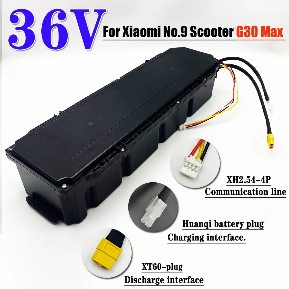 

G30 36V Soccter battery 18650 10S6P 15.3Ah 15AH For Original Xiaomi Ninebot MAX G30 G30LP Soccter