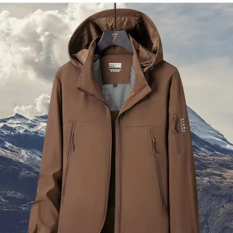 سترة واقية من EiAO للزوجين معطف شتوي ناعم مقاوم للماء ومقاوم للرياح مبطن بالصوف للتنزه والتخييم والصيد 2025 عصري #2