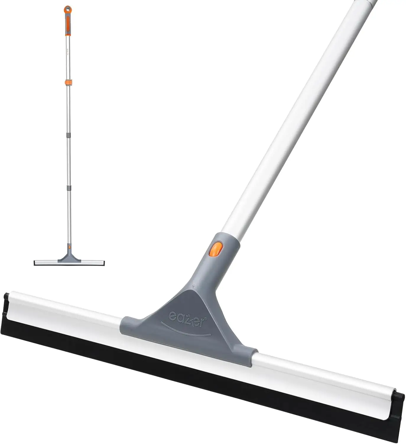 

Heavy Duty Floor Scrubber with Extendable Aluminum Pole and Rubber Blade for Multi Surface Cleaning