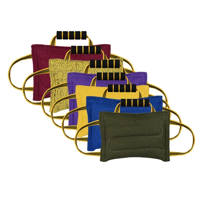 

Dog Bite Toys Interactive Dog Training Supplies Grinding Teeth Anti Tear Pillow Target Bite Rod Protective Equipment Products