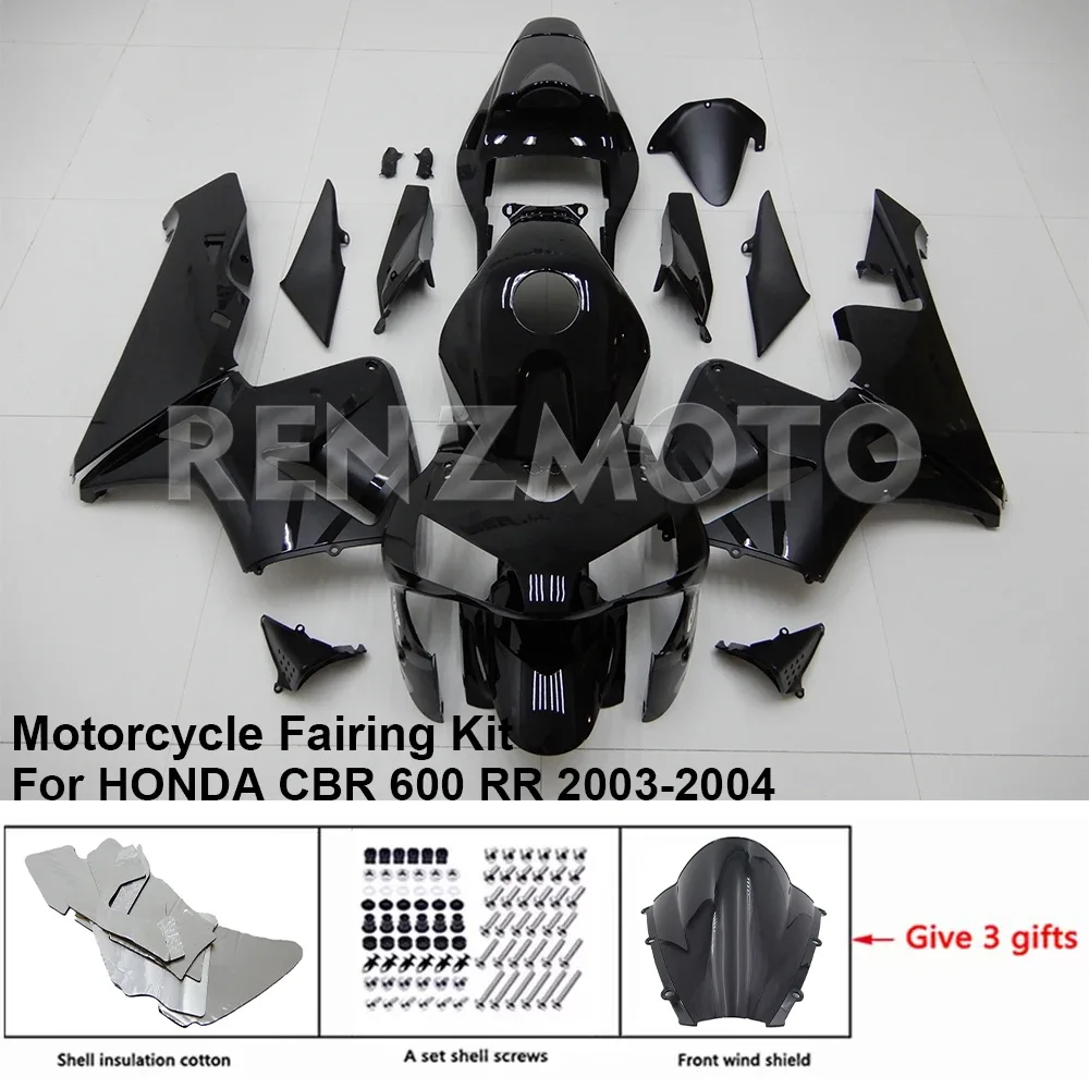 For HONDA CBR600RR 2003-2004 Fairing R/Z HR0410 Motorcycle Set Body Kit Decoration Plastic Guard Plate Accessories Shell