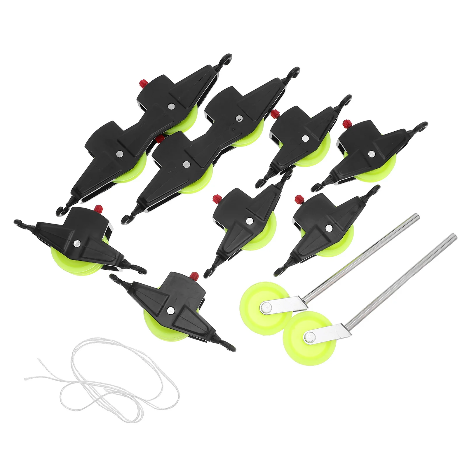 

1Set Pulley Experiment Kit Adjustable Plastic Sheaves Metal Physics Lab Stand Pulley Teaching Set Mechanics Learning