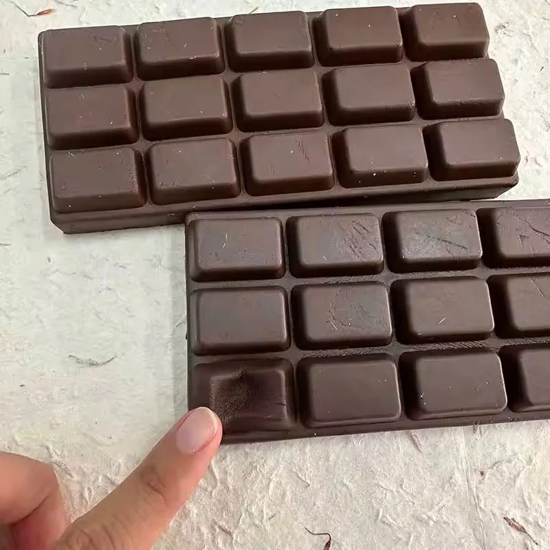 Simulated Chocolate Squeeze Toy PU Soft and Slow Rebound Office Stress Relief Toy Hand Relaxation Gift Desktop Ornament - view 4