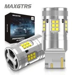 2Pcs 2500LM High Power T20 W21/5W 7443 Car Brake LED Bulb Canbus 1157 P21/5W BAY15D LED Lamp Auto DRL Reverse Light 12V 24V
