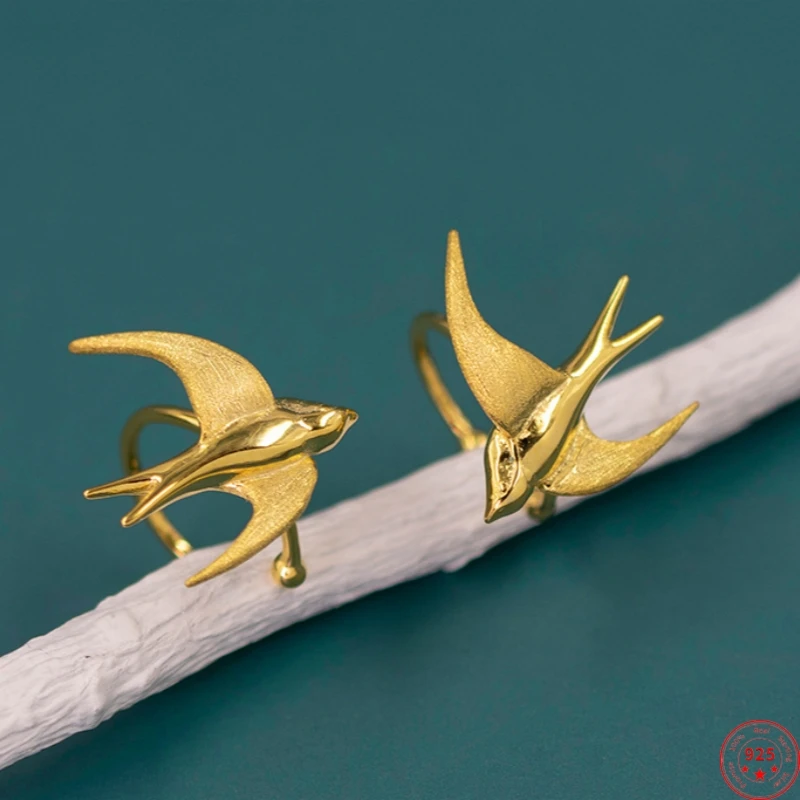 

Женские серьги-Клипсы из серебра 925 пробы, в этническом стиле