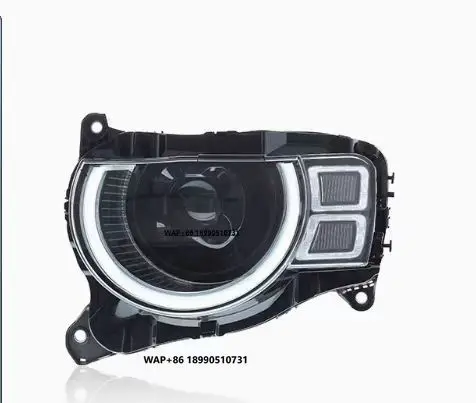 

Car Headlight Assembly for Land Rover Defender 2021 Upgrade Modified to NEW Dynamic Turn Signal LED Headlight