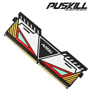 PUSKILL DDR4 DDR3 memory Ram 32GB 16GB 8GB 1.2V 3200MHz 2666MHz 1600MHz 1.5V desktop cooling vest memory