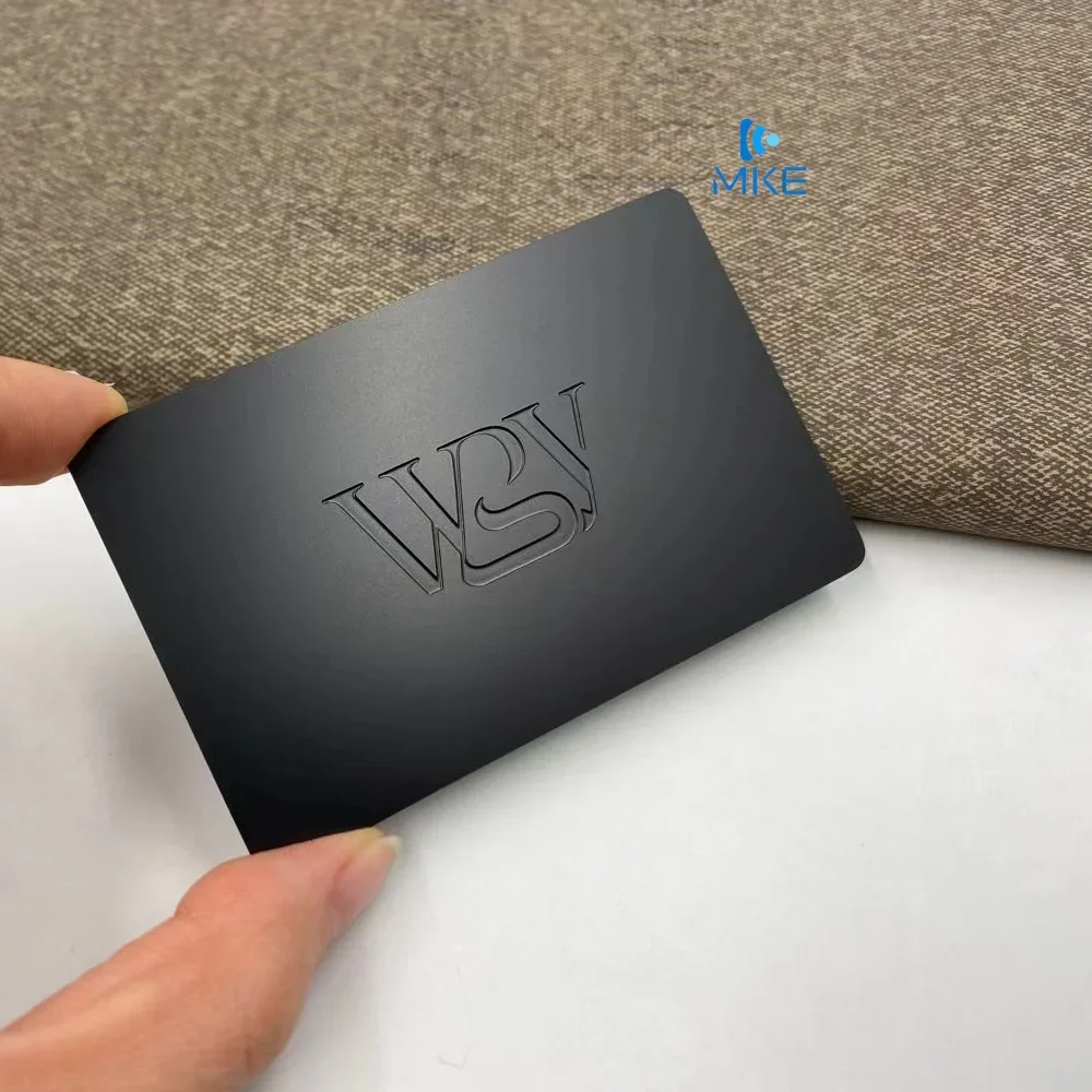 

Business Engraved Stainless Steel Metal Cards for Laser Engraving