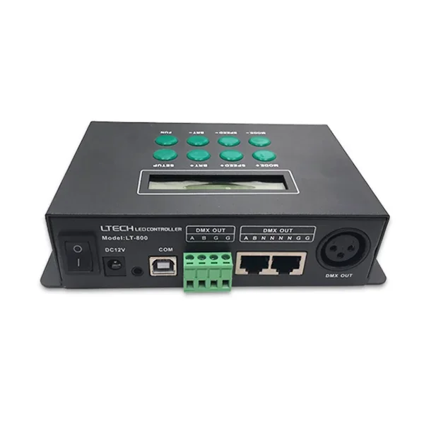 2026 DMX Controller LT-800 With RF Remote Manual DMX512 Controller for RGB Light