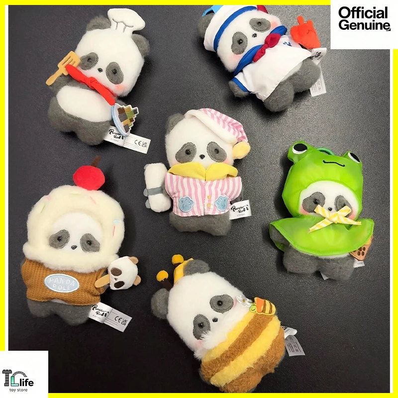 

Panda Roll Happy Weekend Series слепая коробка Mystery Box милая кукла Вилки брелок кулон аниме фигурки подарок-сюрприз модные игрушки