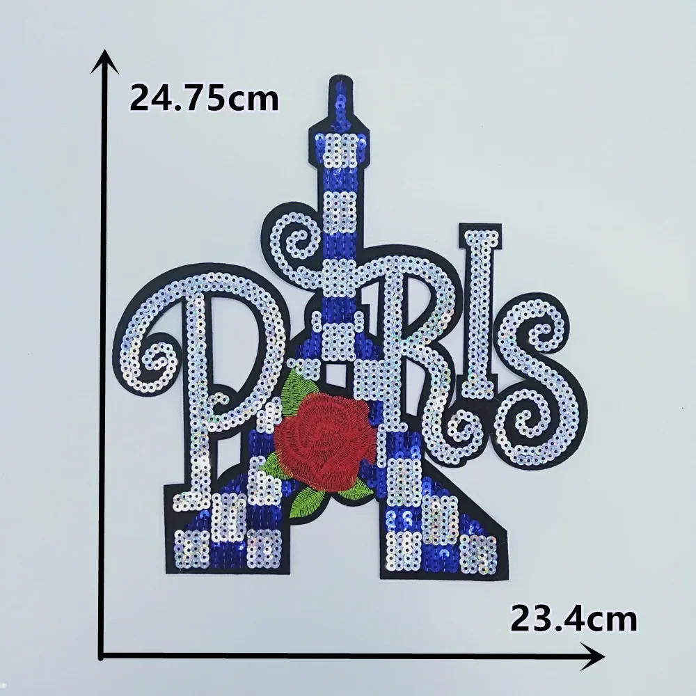 Cekinowa naszywka z literami haftowana naszywka z tkaniny topliwa naszywka na ubrania naszywka haftowana naszywka na naszywki na ubrania