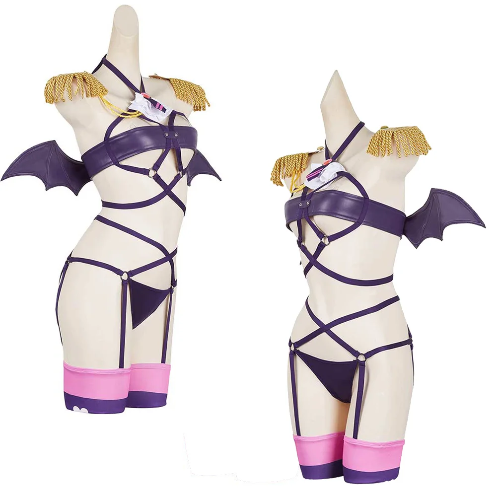 Disguise Mikari Tachibana Cosplay Sexy Lingerie Set Anime Seduction Of 2.5 Dimensional Costume Women Roleplay Fancy Dress Up