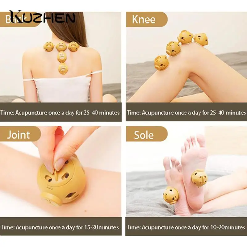 Women Cupping Massage Moxibustion Box Moxa Sticks Burner Acupuncture Point Stick  Gynaecopathia Heating Therapy Pain Relief