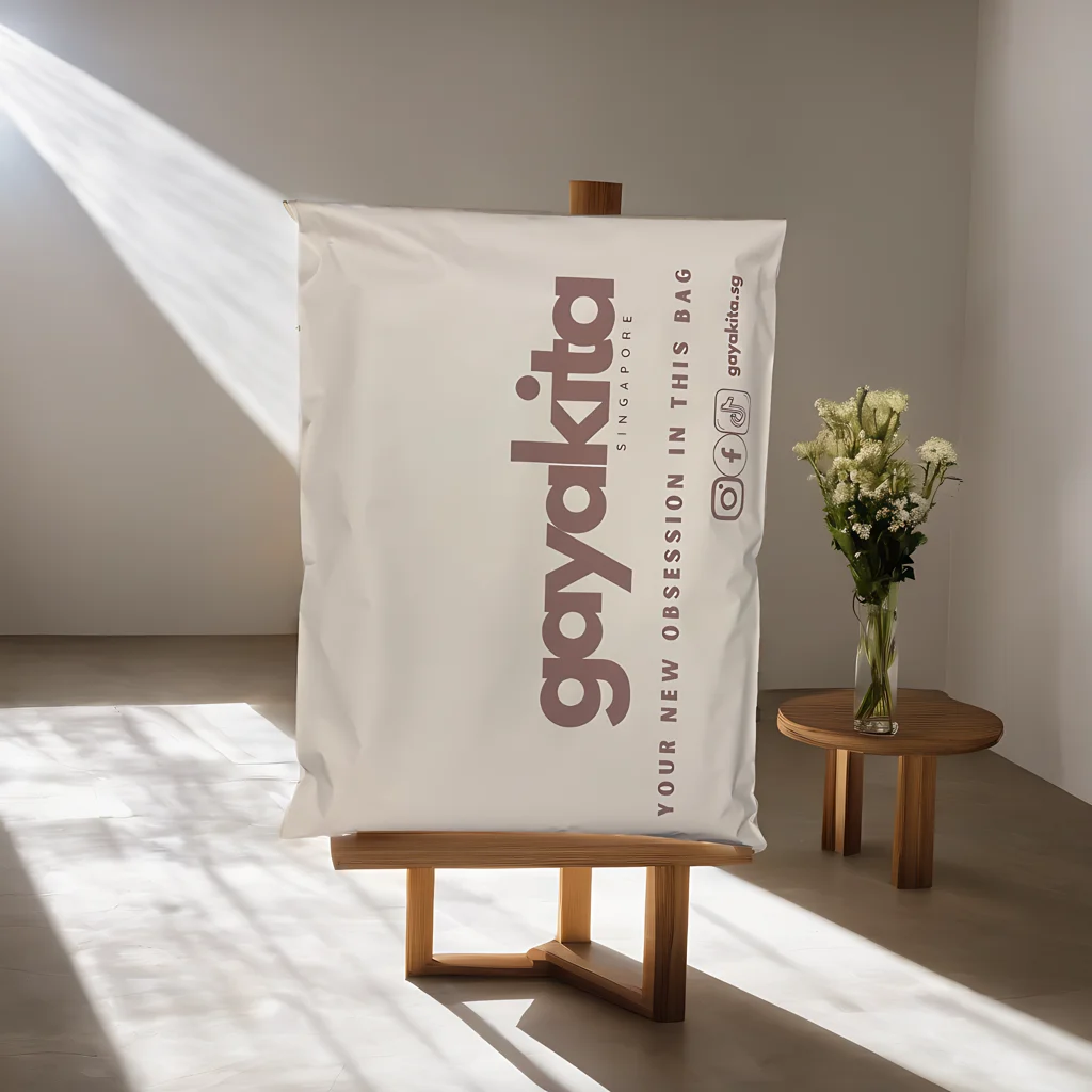 

Customized environmentally friendly and biodegradable D2W express transport bag with logo printing, company name 50pcs