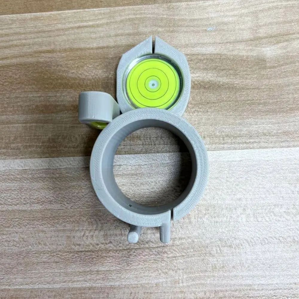 Portable Drill Hole Leveling Guide For Wall Installation Precision Measuring Device Compact Hardware Setup Helper