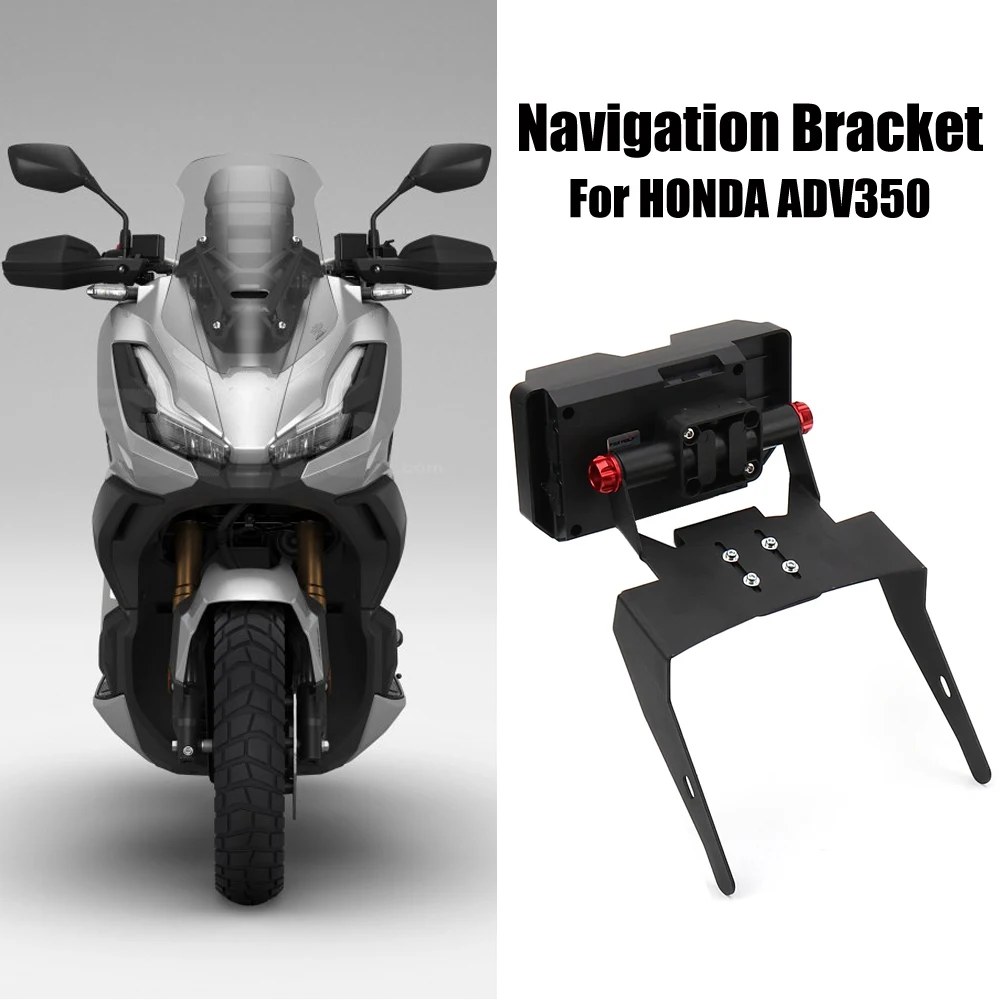 Motorcycle Accessories GPS Mount Navigation Bracket Supporter Holder For Honda ADV 350 ADV350 adv350 Adv350 2021 2022 2023