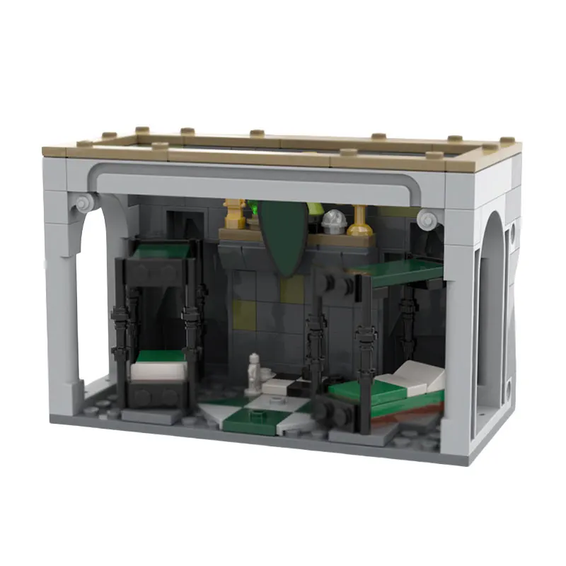 Arresto del senato e duelo architettura modello MOC Building Blocks fai da te assemblare mattoni display giocattoli creativi educativi regali di Natale