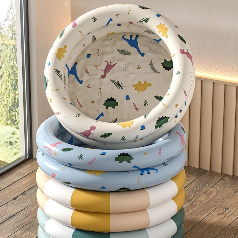 

LTT Round Pool Vintage Home Thickened Pool Ocean Paddling Pool