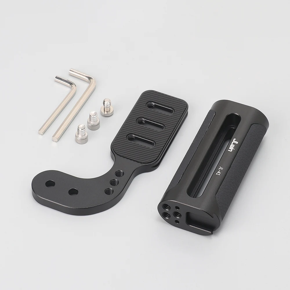 FOTGA Camera Side Handle Grip Vertical Shoot Plate 1/4in Screw Cold Shoe Mount For Nikon For Sony Mirrorless Camera Accessories