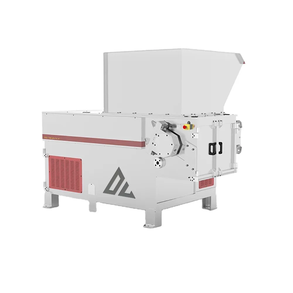 Manufacturer's Direct Supply of Single Axis Plastic Machine Head Material Shredder