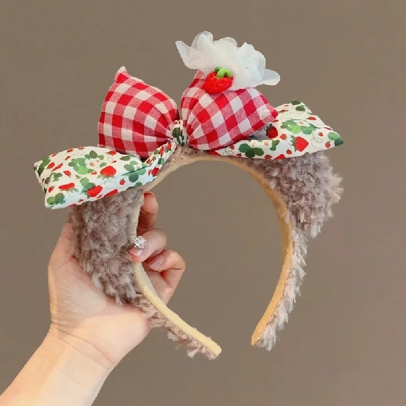 

Duffy Bear Hair Hoop Kawaii Anime Series Exquisite Headbands Ideal Dress Up Atmosphere Props Parties Celebrations Festival Gifts