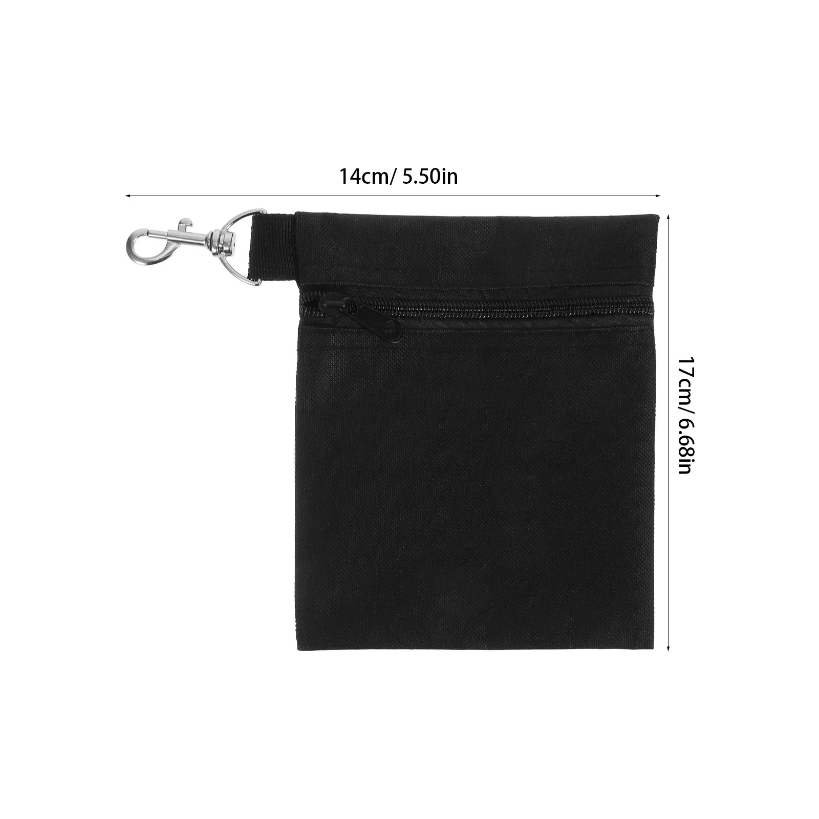 2 قطعة إكسسوارات الغولف حقيبة النايلون سستة إغلاق 360 الدورية مخلب كليب جولف المحملة الحقيبة المنظم للرجال النساء حقيبة تي شيرت