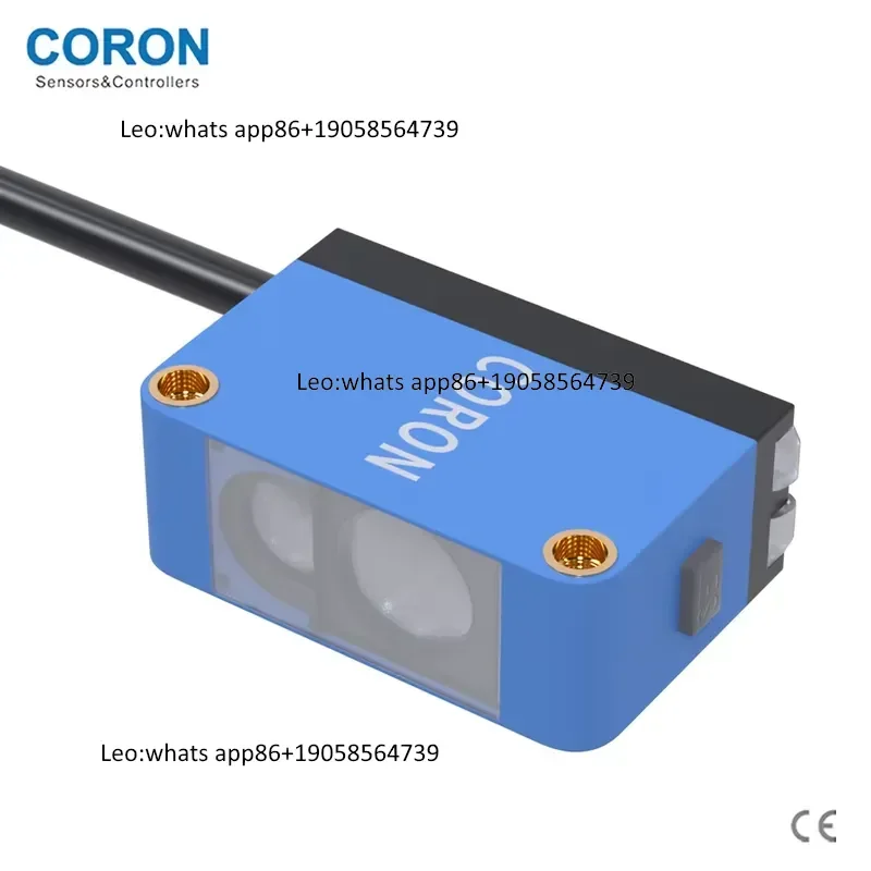 KC Series High Precision Optical Sensor Color Mark RGB 3-Color Sensor NPN PNP Switch with Small Light Spot Distance12.5±3mm