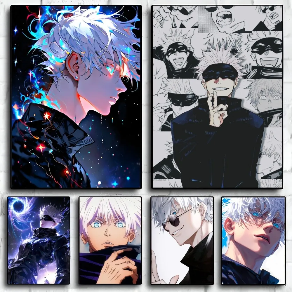 

Jujutsu Kaisen Gojo Satoru Anime Poster Paper Print Home Living Room Bedroom Entrance Bar Restaurant Cafe Art Painting