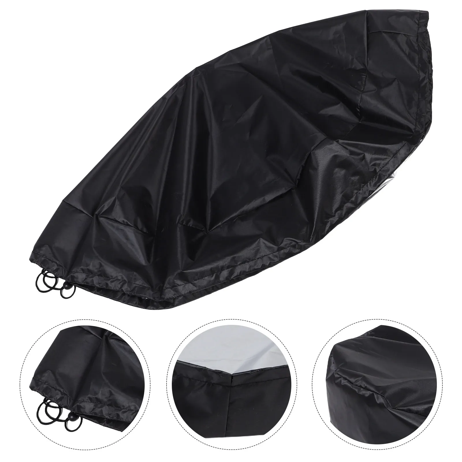 Ice Bath Bucket Cover Waterproof Oxford Fabric Dustproof Sun Snow Outdoor Heavy Duty Winter Protective Cover Bucket Protection