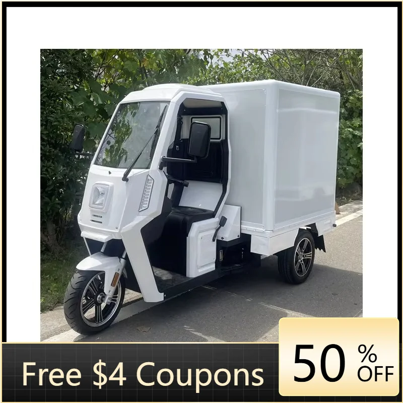 Rs New manual control three-wheeled electric tricycle adult 2kw 3kw 4.5kw lithium battery powered long-distance freight motorcyc