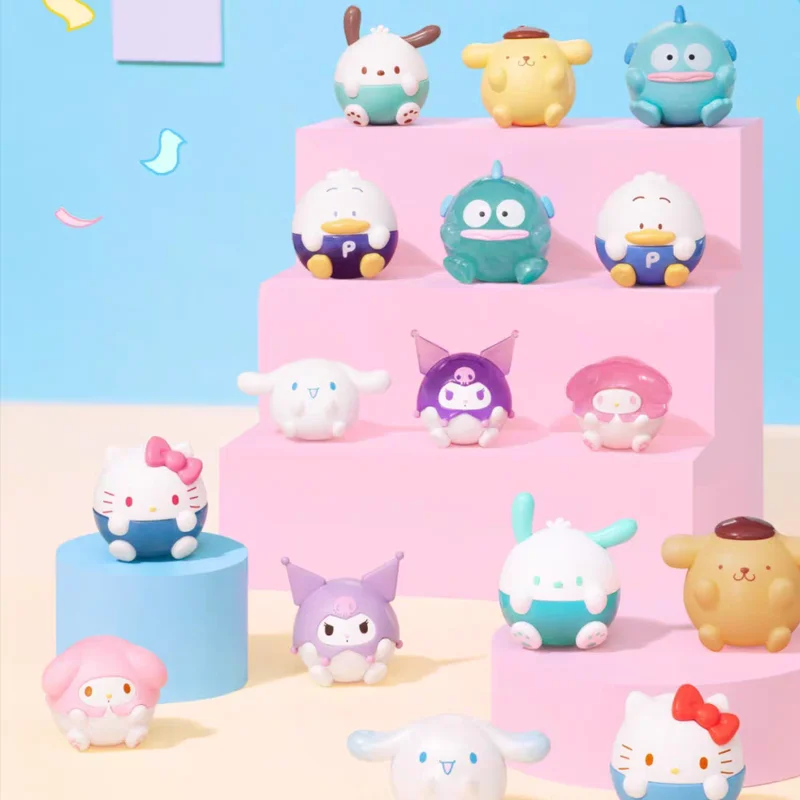 

Аутентичная Toptoy Sanrio Family Plump Series, загадочная сумка для слепых, милая игрушка, коллекционная модная слепая коробка, игрушки в подарок