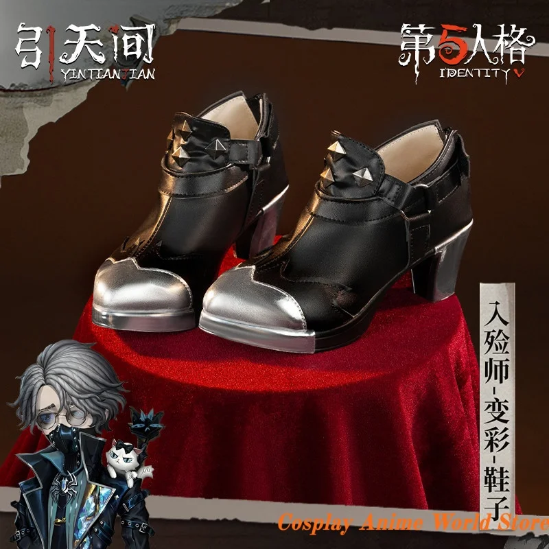 

В наличии Эзоп Карл Обувь для косплея Аниме Игра Identity V Бальзамировка Обувь для ролевых игр Хэллоуин Вечеринка фестиваль