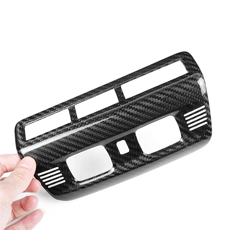 

A040-Real Carbon Fiber Sticker For Corvette C8 2020 2021 2022 2023 Front Reading Lamp Frame Interior Accessories