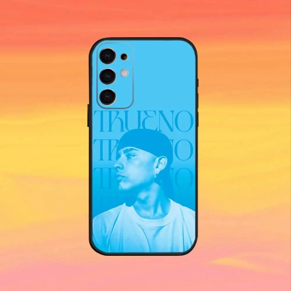 เคสโทรศัพท์นักร้องที-ทรูโน่สำหรับ Samsung S25,S24,S21,S22,S23,S30,Ultra,S20,Plus,Fe,Note,10,9,5G สีดำ