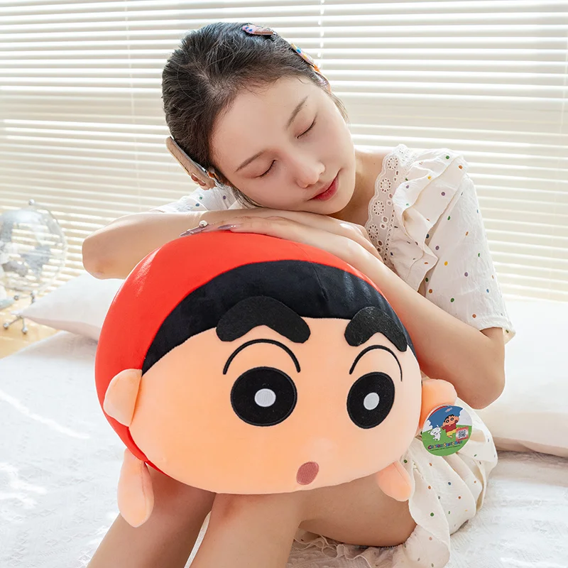 35cm crayón Shin-chan juguete de peluche crayón Shin-chan muñeco de peluche Anime peluches almohada cojín acompañar muñecas regalo de Navidad