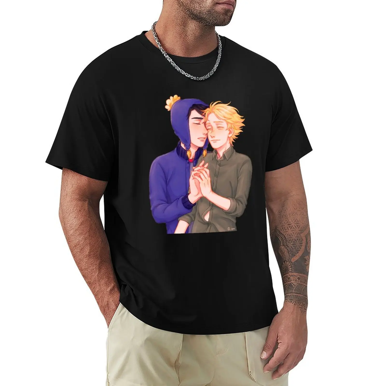 

Creek ~ anime style T-Shirt luxury t-shirt croswit shirt man street wear animal prinfor boys heavyweight t shirts for men