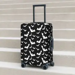 Gothic Suitcase Cover bats Travel Protector Vacation Fun Luggage Case