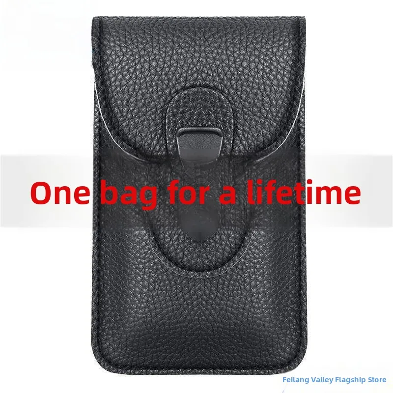 

Мужская поясная сумка для телефона на пояс, кожаный чехол, многофункциональная, для работы на улице, из ПВХ, ветрозащитная