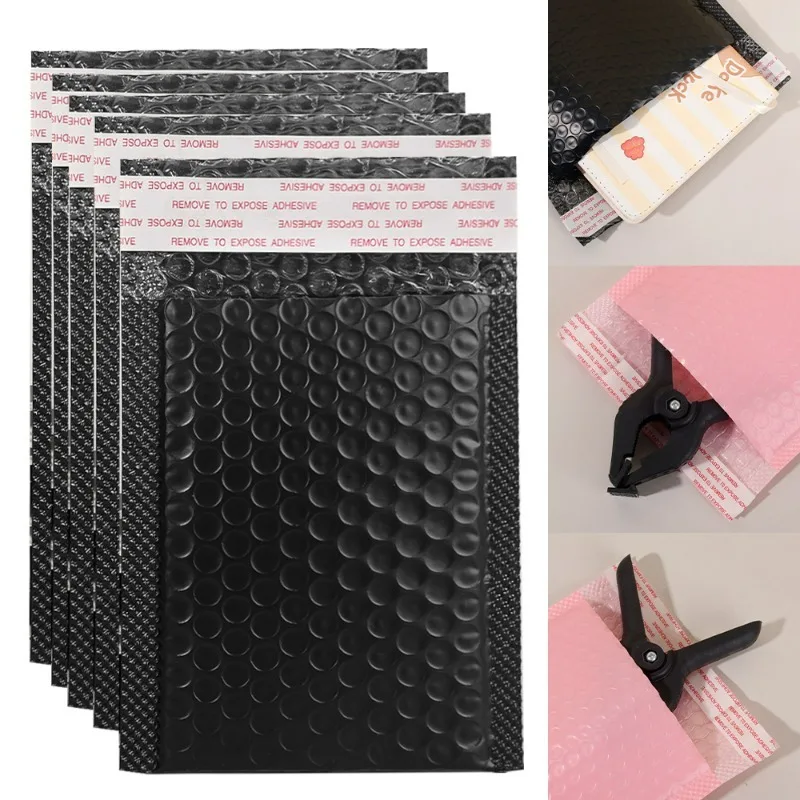 Sacos de bolha engrossados envio mailers envelopes acolchoados forte adesivo auto selo à prova dwaterproof água anti-choque sacos para correio de negócios