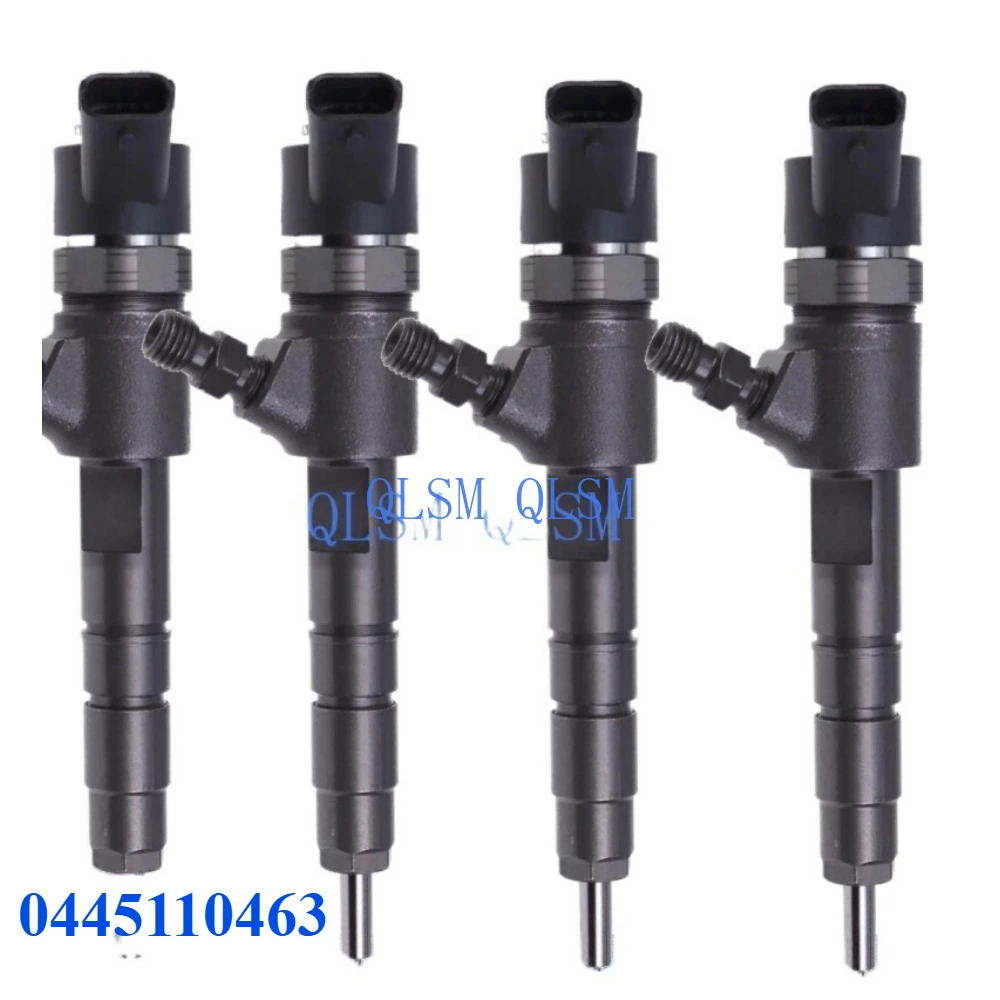 

4-Piece Fuel Pump Injector 0445110463 Common Rail Diesel Fuel Injector for Yanmar -