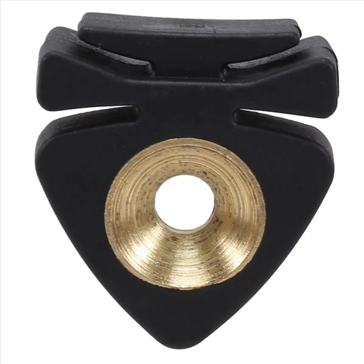 TUREBG 2X Professional Violin Mute Practice Muter for 4/4 3/4 1/2 Violino Viola Practice Accessories, Black