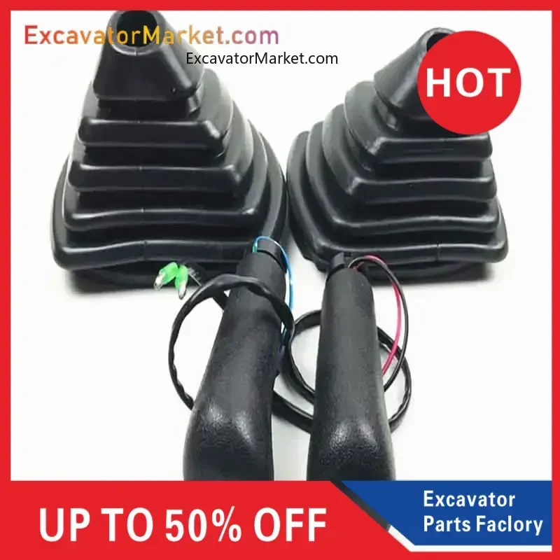 For excavator For Komatsu Doosan Daewoo Kobelco Liugong Joystick Handle Rubber Dust Cover Handle Ball Head Excavator Parts