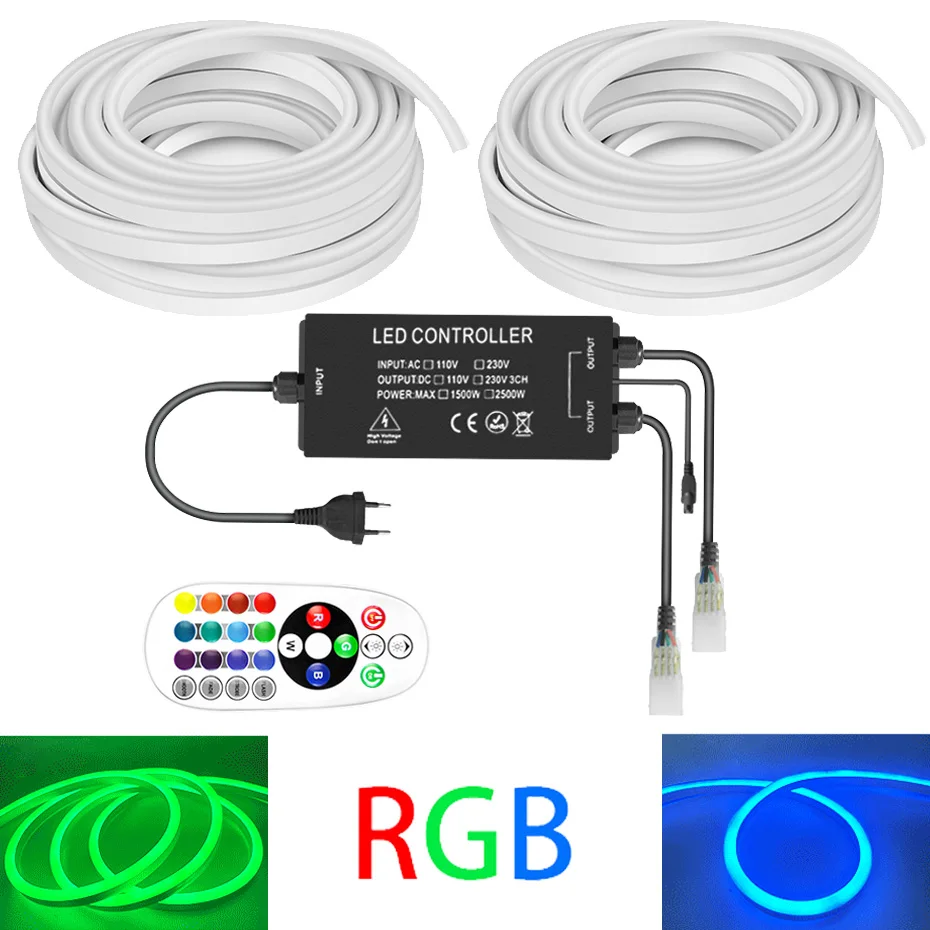 220V Rgb Led Neon S… - image