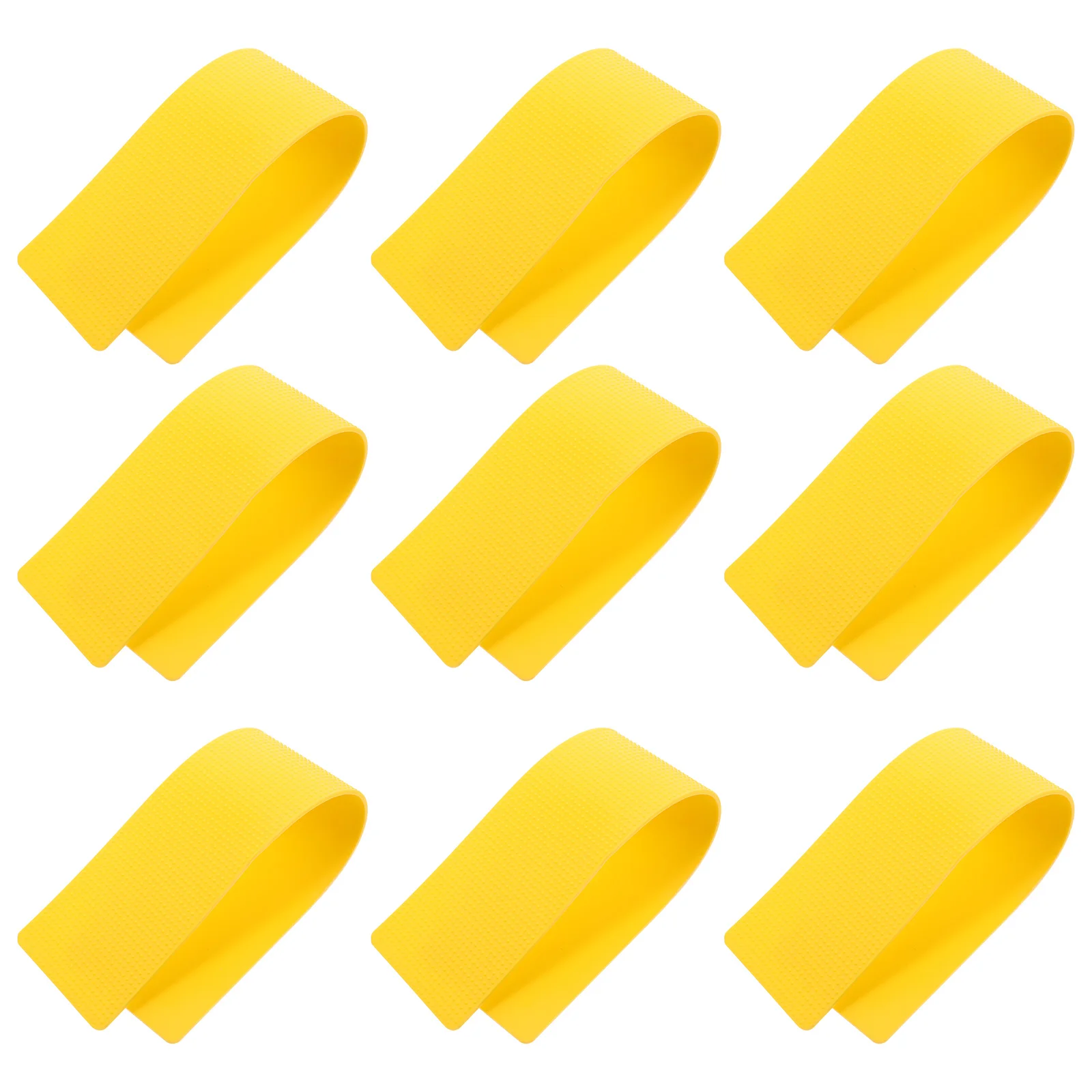 10 Pcs Landmark Mat Marker Pickleball Court Marking Tape Markers Badminton Shuttlecocks The Sign