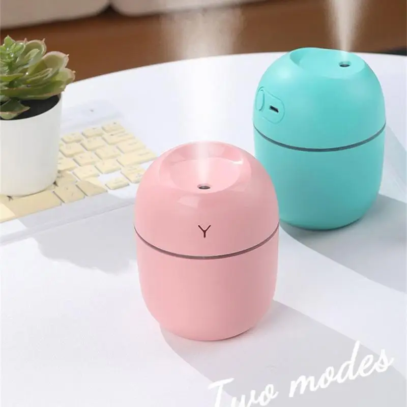 Portable 250ml Mini Cup Spray Mist Humidifier Double Wet Aroma Essential Oil Diffuser Car Usb Air Humidifier Home Appliances