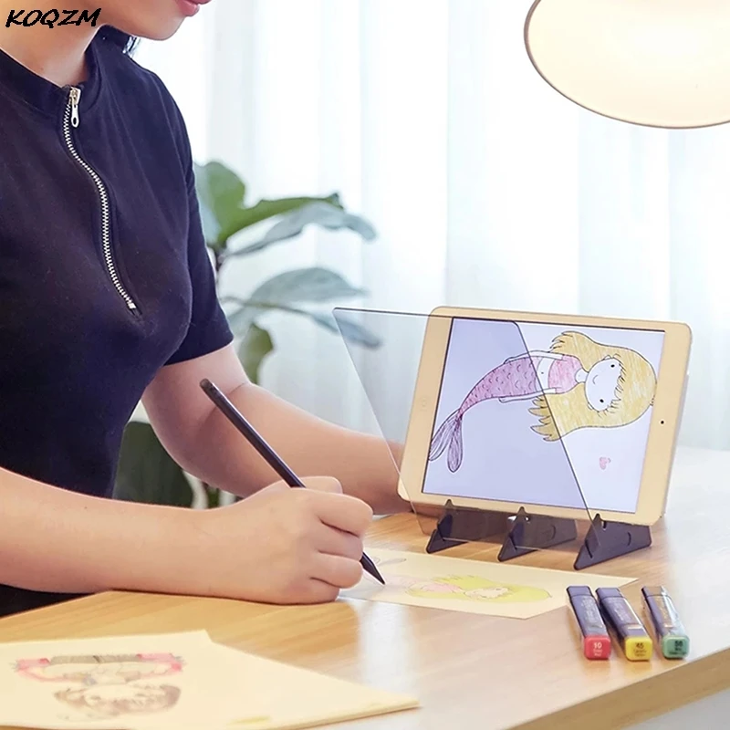 Projecteur de dessin portable - Lampe de projection artistique pour tracer et esquisser - Outil de dessin - Planche