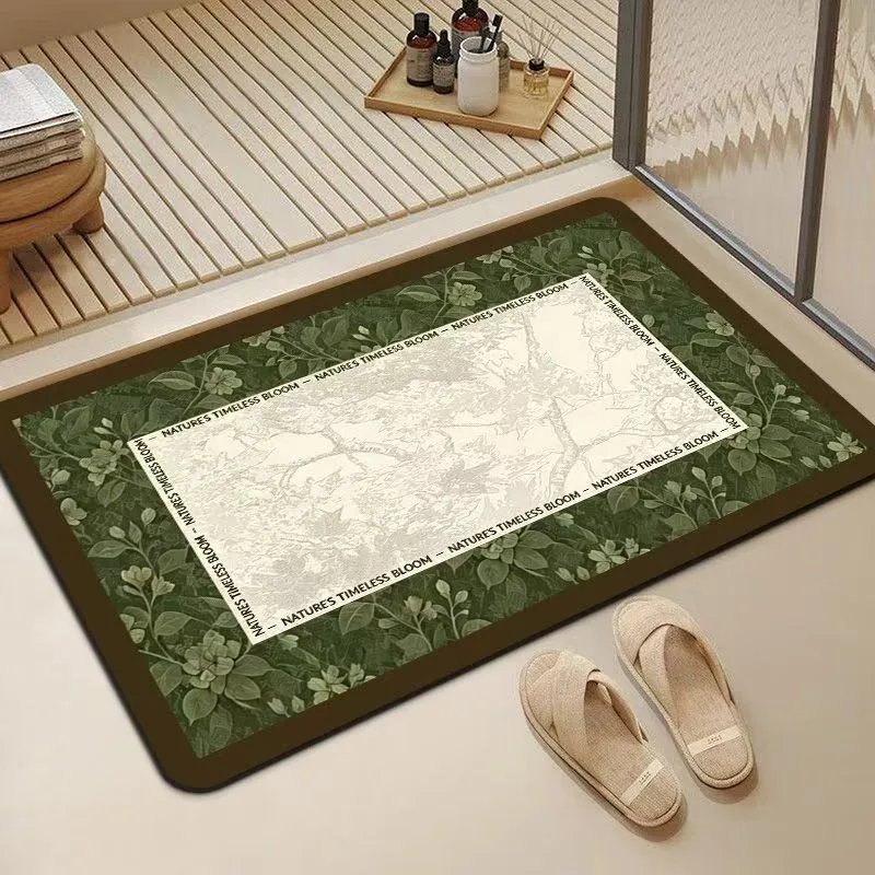 Bathroom absorbent diatom mud toilet doormat toilet toilet floor mat toilet carpet