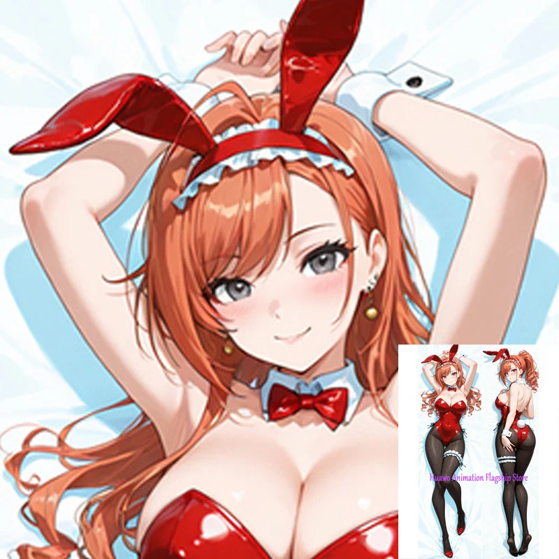 

Anime Dakimakura Pillow Case Natsuha Arisugawa Sexy and Busty Beautiful Girl Double-Sided Halloween