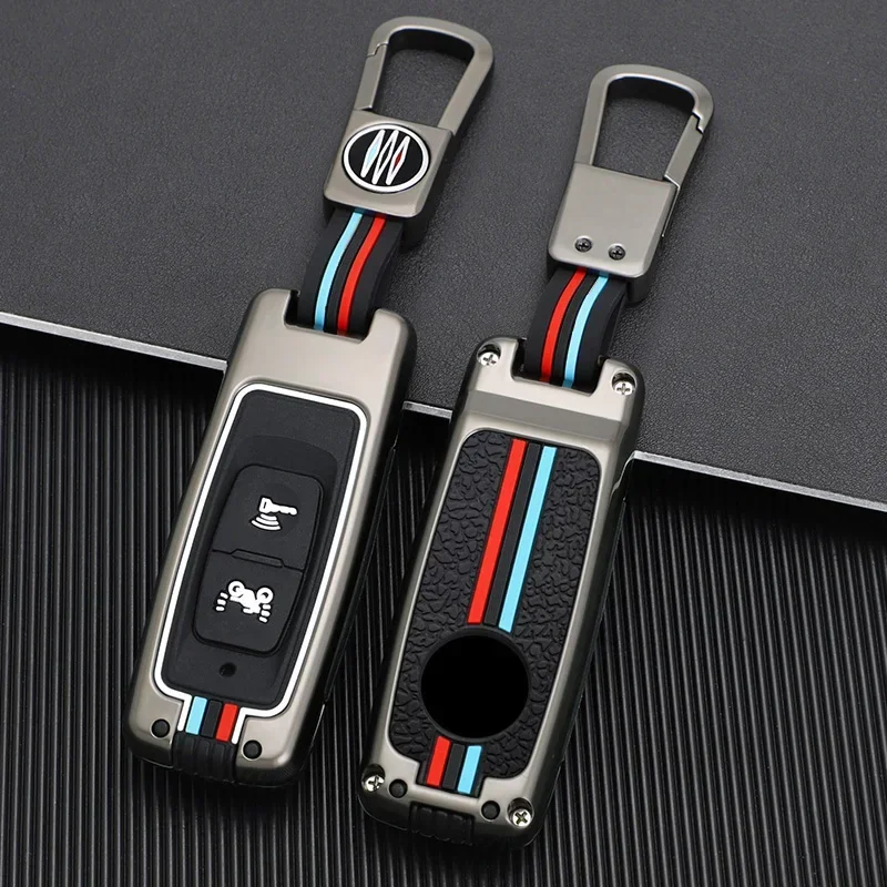 2 3 Buttons Zinc Alloy Remote Key Case  Keychain Holder Key Cover for HONDA PCX 160 VISION PCX160 SH350 2021 Keyless Shell Fob